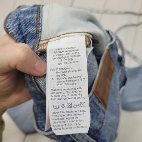 Madewell high rise skinny crop jeans Vintage wash - Picture 7 of 11